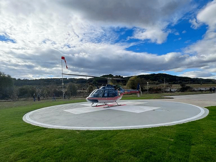 ГД ГВА сертифицира първото болнично хеликоптерно летище за системата HEMS