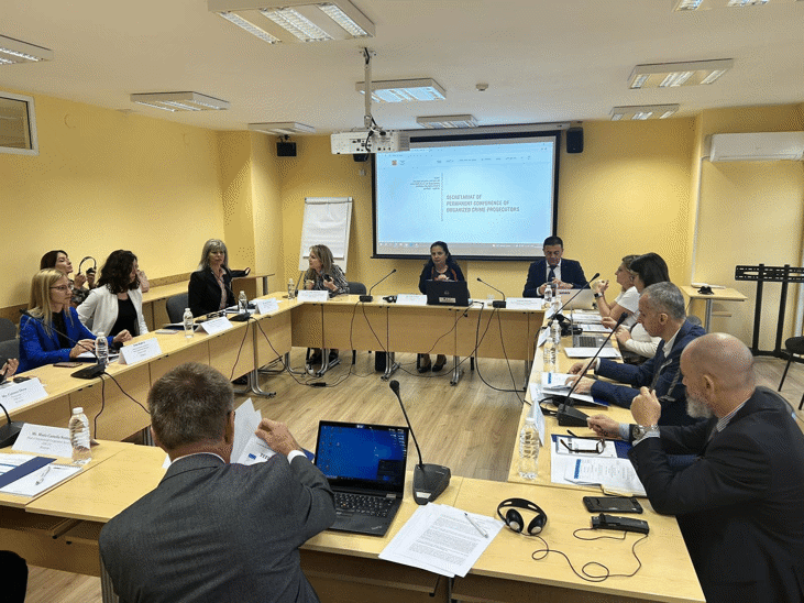 Заместник главният прокурор Мария Павлова участва в среща на Постоянната конференция на прокурорите, работещи срещу организираната престъпност