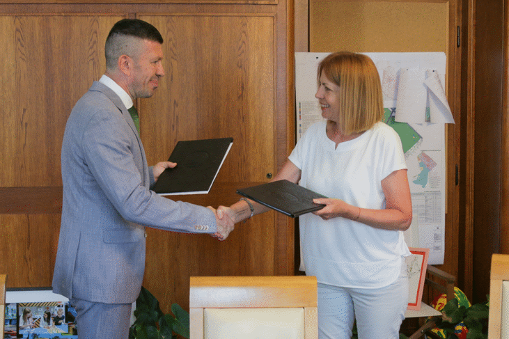 Кметът Йорданка Фандъкова и ректорът на Академията на МВР Иван Видолов подписаха Споразумение за сътрудничество