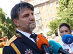 С водосвет на знамената и поднасяне на венци и цветя пред Паметника на незнайния воин МВР отбеляза 146 години от създаването си