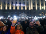 Граждани протестират срещу управляващите в центъра на София