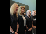 Президентът Илияна Йотова се срещна с музикантите от Iron Maiden и изрази впечатлението си, че са изключително земни хора