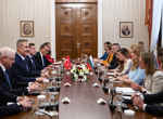 Турция е ключов партньор за България в редица сфери, каза Румен Радев на среща с министър Хакан Фидан