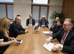 Премиерът Румен Радев разговаря в Брюксел с президента на Украйна Володимир Зеленски