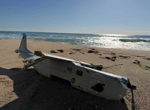 Електрически разузнавателен дрон е открит във водите на Черно море край Царево