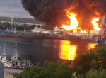 Продажбата на горива в Крим е напълно преустановена. Ударени са нефтобаза и ферибот