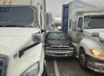 Drivers skid and crash as wintry mix grips central US before moving east