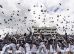 Trump hails West Point cadets for their accomplishments and takes credit for US military might