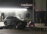 A vehicle drives into a crowd in Los Angeles, injuring 30 people, including at least 3 critically