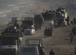 Thousands of Palestinians flee Israeli ground offensive in Gaza City