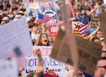 ‘No Kings’ protests against Trump bring a street party vibe as GOP calls them ‘hate America’ rallies