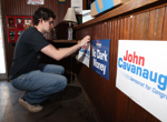 Nebraska Democrats in tight primary race for state’s ‘blue dot’ US House seat