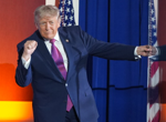 Trump hails US exceptionalism before veering into darkly political speech to usher in America 250