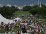 Evacuation ordered at National Mall as storms gather ahead of Trump’s America 250 speech