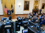 Trump tries to cast doubt on election security in speech to nation
