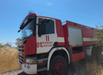 Пожар на депо за отпадъци край Созопол