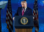 Trump launches America’s 250th birthday celebrations with partisan attack