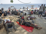 Chaos of border crossing gives way to limbo for Moroccans on Ceuta’s streets