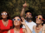 Millions flock to viewing spots in Spain, UK and Iceland