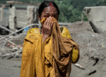 ‘The flood took everything I have’: survivors grieve for relatives and homes swept away in Nepal