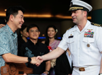 ‘It’s a fever dream right now’: sailors of USS Abraham Lincoln voice joy after arriving in Thailand