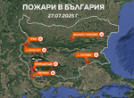 Пожарът в Трънско: Село Рани луг е изпепелено, оцелели са само няколко къщи (ВИДЕО)