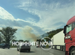 Челна катастрофа между патрулка и автомобил край Плевен (ВИДЕО)