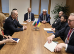 Премиерът Румен Радев се срещна в Брюксел с Володимир Зеленски