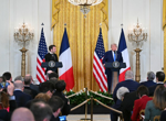 Trump meets Macron after upending America's Ukraine policy