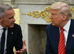 Trump hosts Canadian prime minister at White House amid tariff tensions