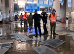 Israeli hospital damaged as civilian areas hit by Iranian missiles