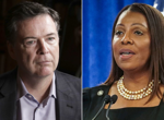 Judge throws out cases against James Comey and Letitia James