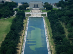 Trump claims multiple people arrested for vandalizing Reflecting Pool