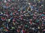 Tens of thousands attend anti-government protest in Serbia's capital