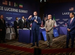 US and Iran publicly trade threats as talks take place in Switzerland