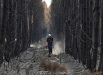 Europe's wildfires update: two helicopters collide while battling fire in Greece