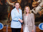 Meloni and Frederiksen reiterate opposition to 'uncontrolled immigration'