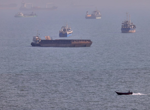 Iran fires retaliatory strikes following US attacks on Larak island in the Strait of Hormuz