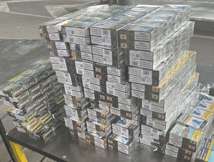 Над 130 000 къса контрабандни цигари задържаха митническите служители на ГКПП Капитан Андреево