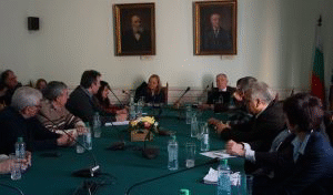 Президентът на Европейския съвет за научни изследвания проф. Жан-Пиер Бургиньон се срещна с учени в БАН