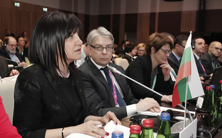 Наша историческа отговорност е да работим последователно за единството на Европейския съюз, заяви председателят на парламента Цвета Караянчева в изказването си на Конференцията на председателите на парламентите на страните-членки на ЕС в Талин