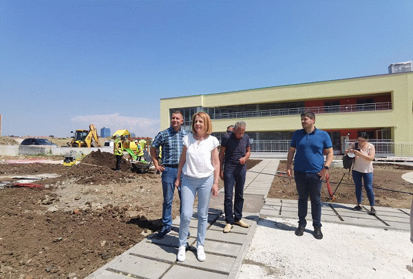 До средата на август ще бъде завършено строителството на детската градина в „Манастирски ливади- изток“