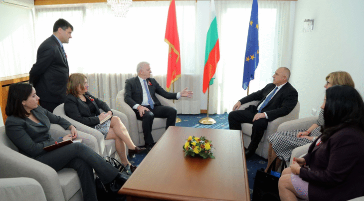 Премиерът Бойко Борисов проведе телефонен разговор с министър-председателят на Черна гора Душко Маркович