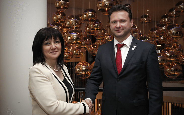 Председателят на Народното събрание разговаря с председателя на Камарата на депутатите на Чешката република Радек Вондрачек