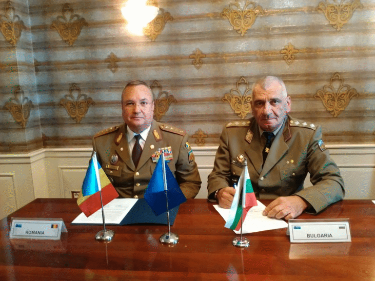 Началниците на отбраната на България и Румъния подписаха Декларация за повишаване интензитета на съвместната подготовка