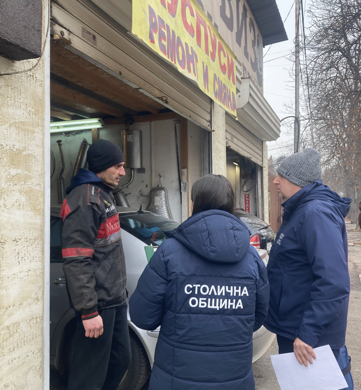Извънредни проверки за източници на замърсяване на въздуха се извършват от екипите на Столичния инспекторат