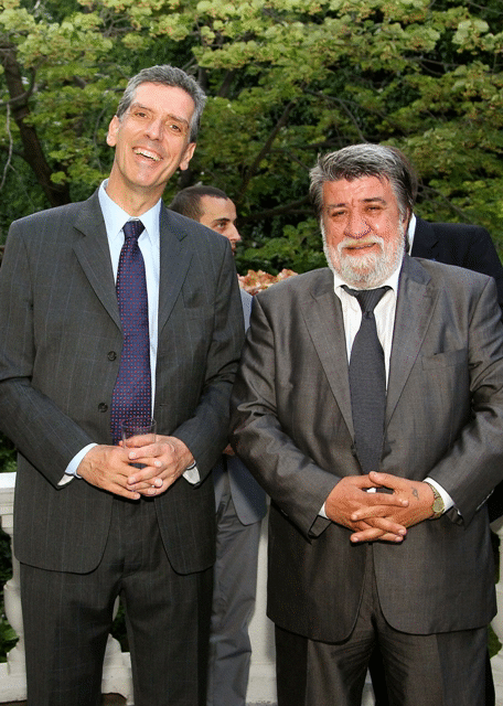 Министърът На Културата Вежди Рашидов Се Срещна С Генералния Директор На Лувъра Анри Лоарет