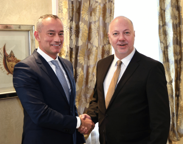 Росен Желязков и Георг Георгиев проведоха среща с върховния представител за Газа Николай Младенов