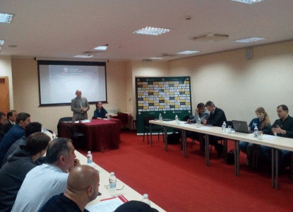 Seminar on "The role of the Coordinator for relations with supporters and recommendations of UEFA " took place in Sofia