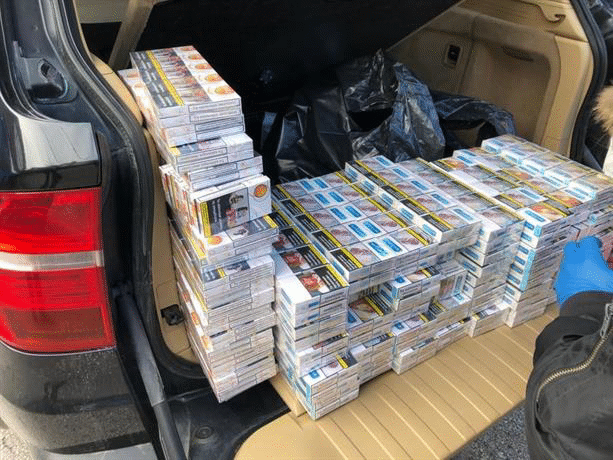 Хасковски полицаи иззеха над 150 000 къса контрабандни цигари